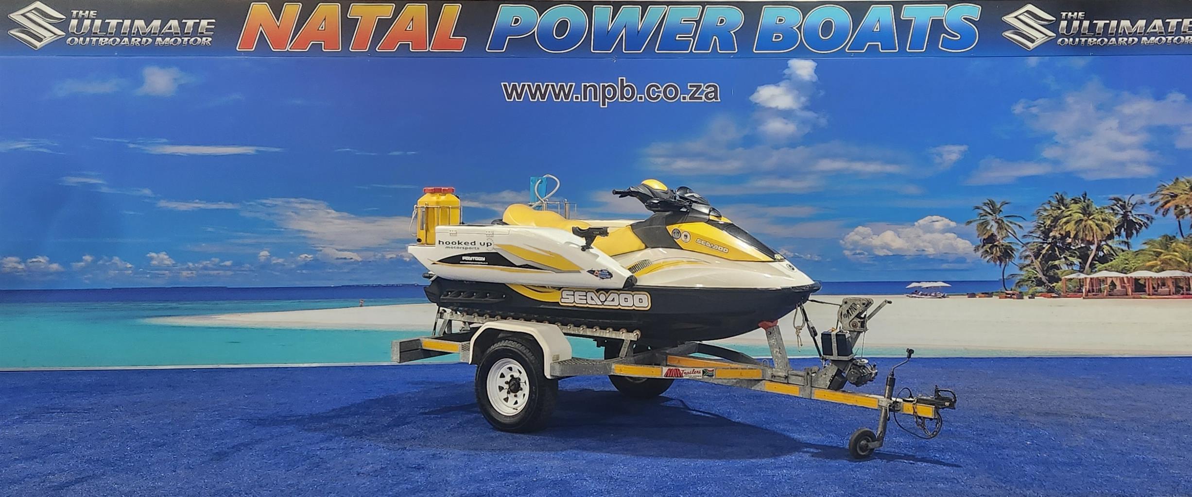 SEADOO GTI 155 SE ON TRAILER 168 HOURS