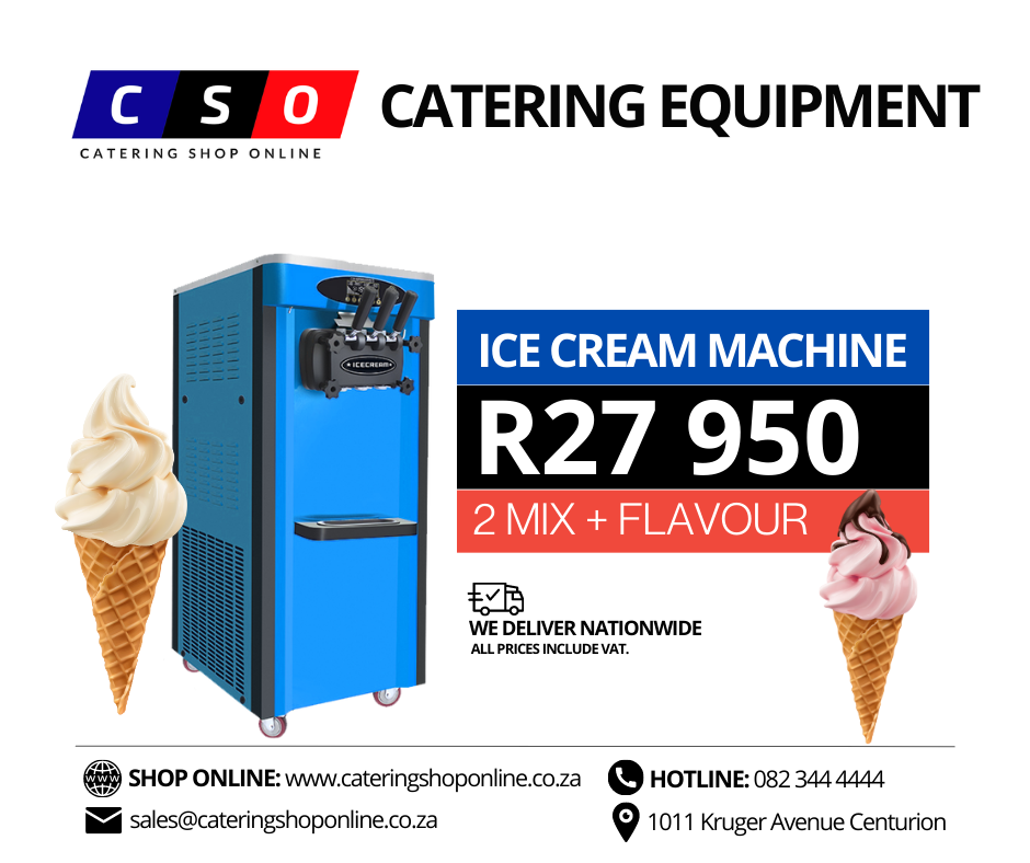 Ice cream 2024 catering equipment