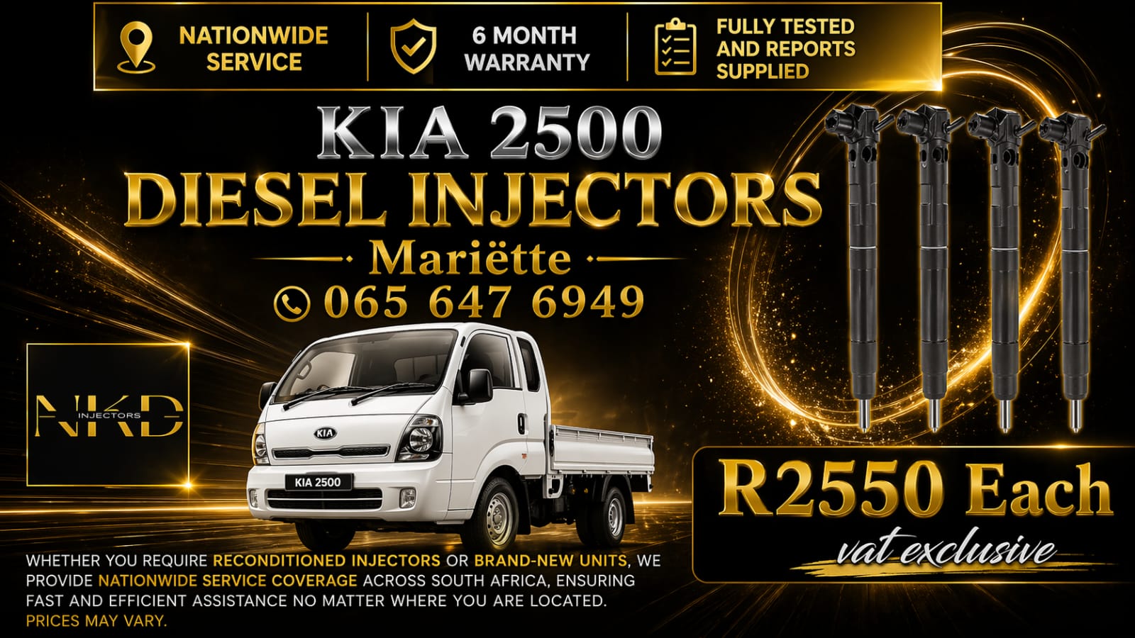 MAXIMUM PERFORMANCE KIA K2500 - Private Seller MAXIMUM PERFORMANCE KIA K2500 - Private Seller