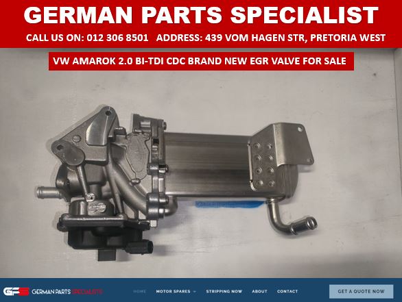 VW AMAROK 2.0 BI-TDI CDC BRAND NEW EGR VALVES FOR SALE - Private Seller