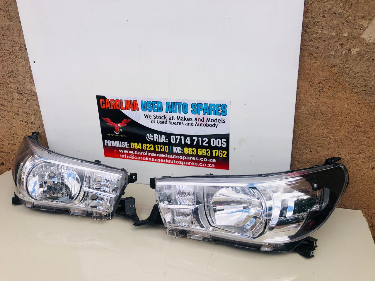 Toyota Hilux GD6 left and right side headlights - Private Seller Toyota Hilux GD6 left and right side headlights - Private Seller