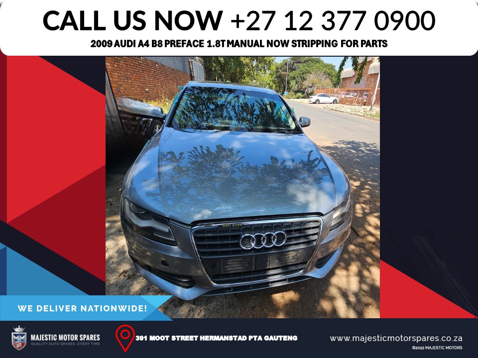 2009 Audi B8 1.8T manual preface stripping for parts - Private Seller 2009 Audi B8 1.8T manual preface stripping for parts - Private Seller