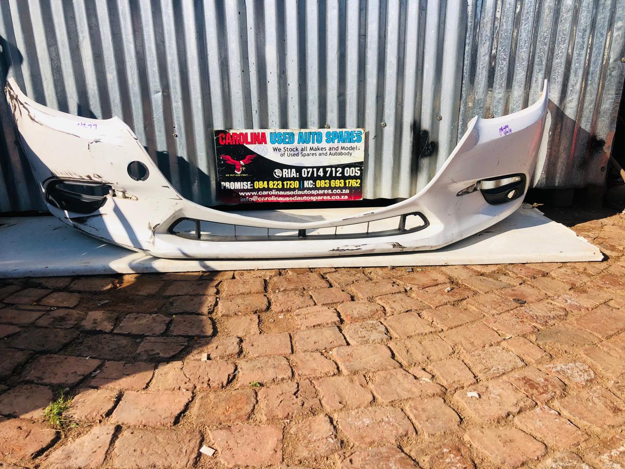 Mazda 3 front bumper with foglight covers - Private Seller Mazda 3 front bumper with foglight covers - Private Seller