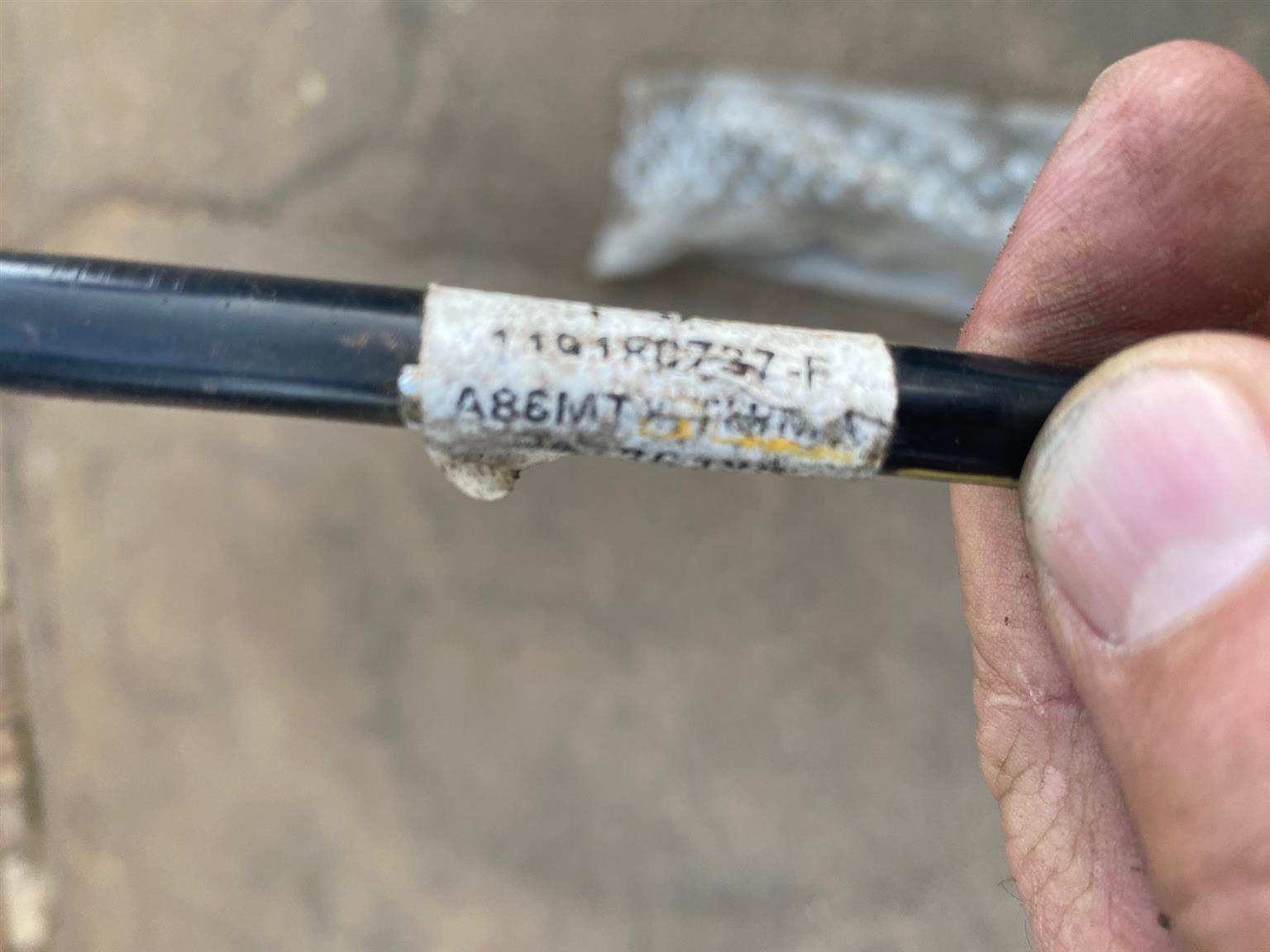 Peugeot Citroen gear control cables