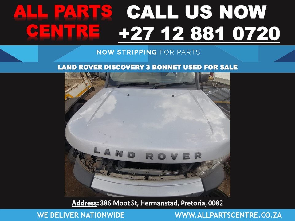 Land Rover Discovery 3 used bonnet for sale - Private Seller