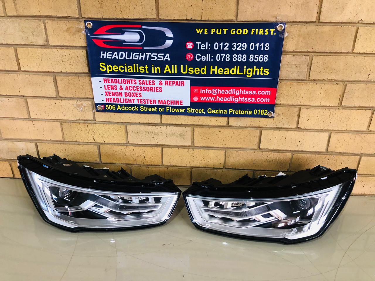Audi A1 LED left and right side LED xenon headlights - Private Seller