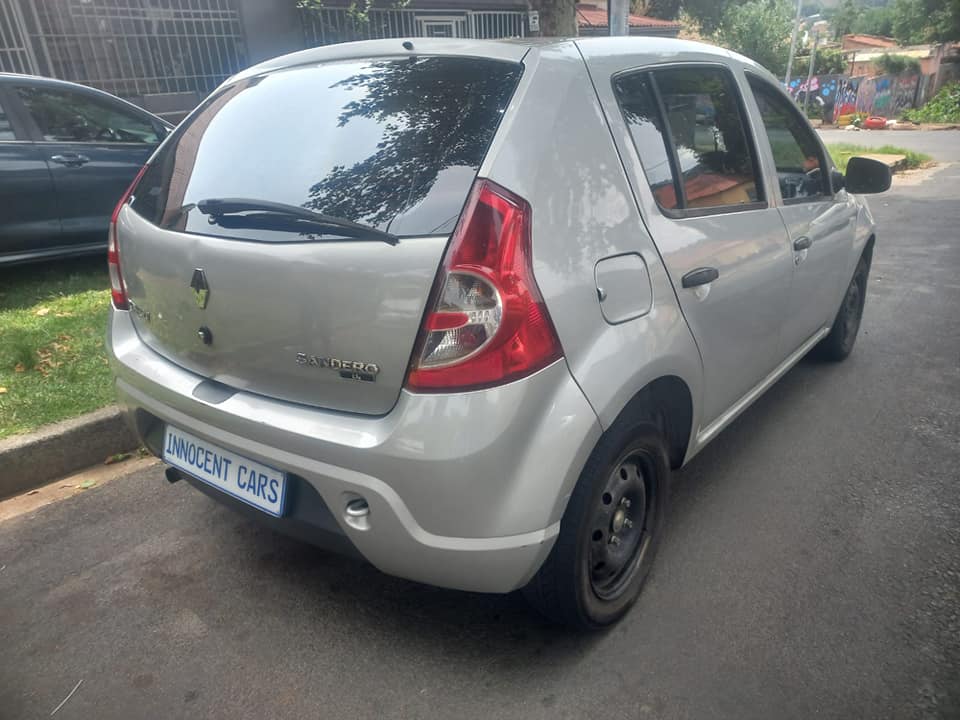 2014 RENAULT SANDERO 1.4 PETROL, MANUAL, SILVER COLOR, MILEAGE 173000KMS