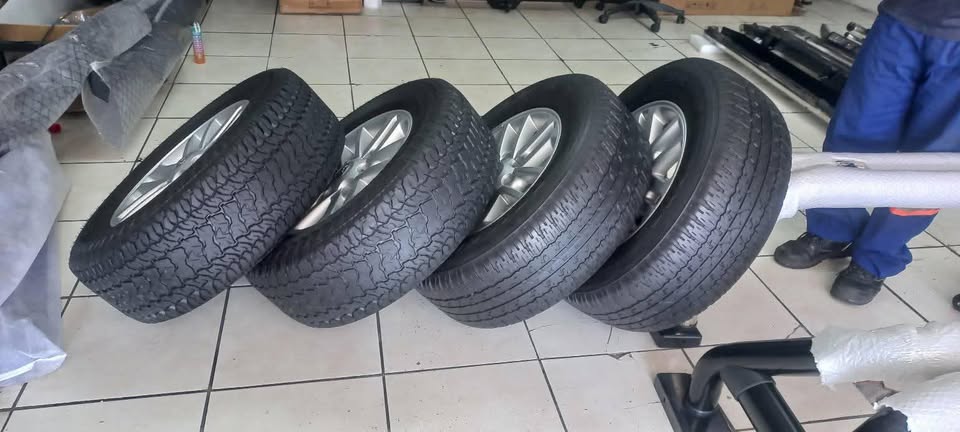 17 inche D4d Toyota Hilux Mag Rims and Tyres for sale - Private Seller 17 inche D4d Toyota Hilux Mag Rims and Tyres for sale - Private Seller