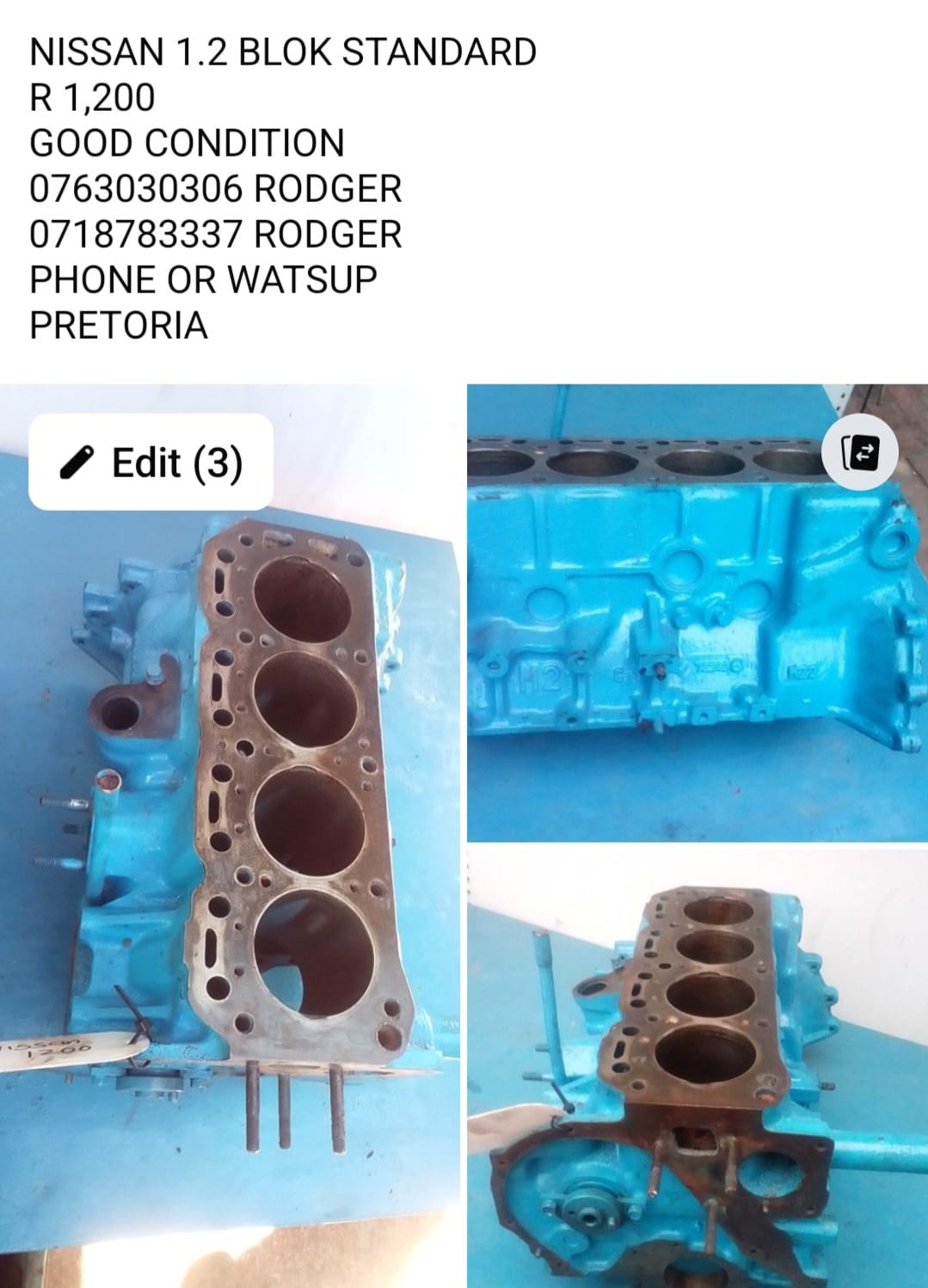 second hand spares - Private Seller second hand spares - Private Seller