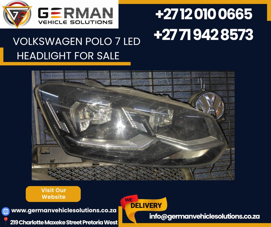 Volkswagen Polo 7 led headlights available in stock - Private Seller Volkswagen Polo 7 led headlights available in stock - Private Seller