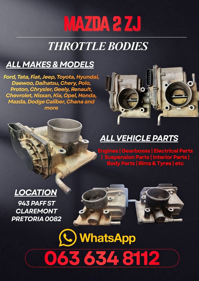 Mazda 2 ZJ throttle bodies - Private Seller Mazda 2 ZJ throttle bodies - Private Seller