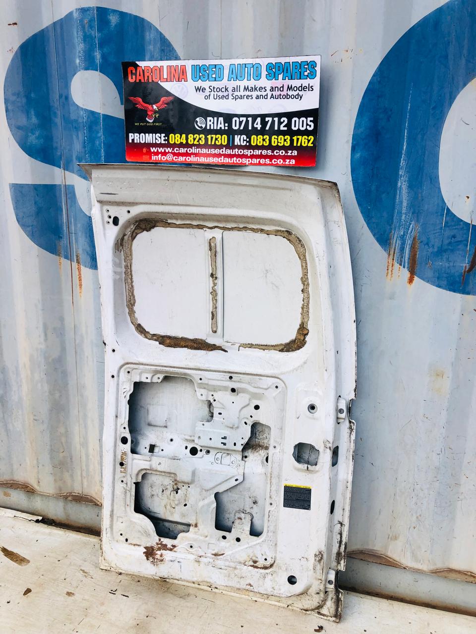 Nissan NV200 panel van rear/back left side door - Private Seller Nissan NV200 panel van rear/back left side door - Private Seller