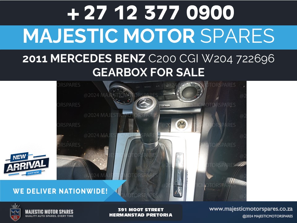 Mercedes-Benz C200 CGI W204 Automatic Gearbox for Sale - Private Seller