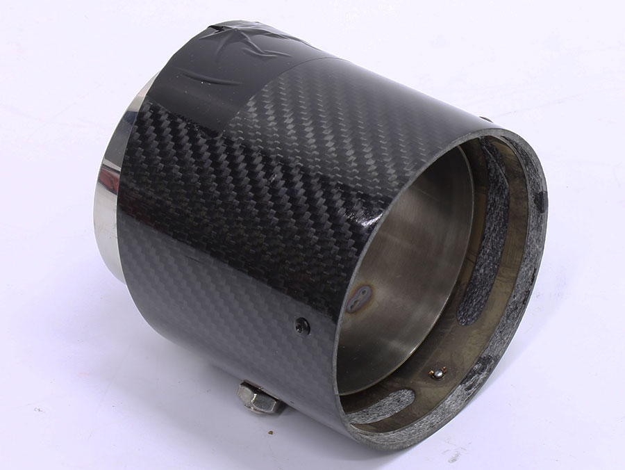 Carbon Fibre Exhaust Pipe suitable to fit Mini One (non-oem)