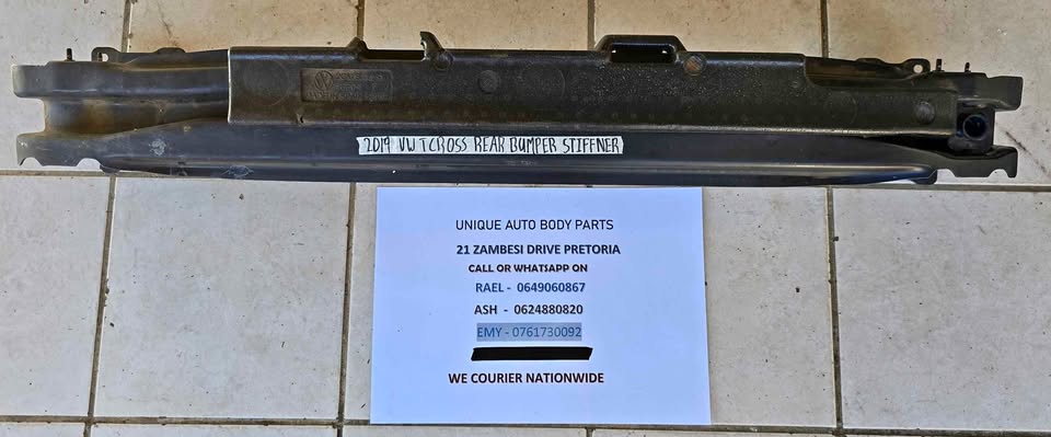 VW T-Cross Rear Bumper Stiffener VW T-Cross Rear Bumper Stiffener