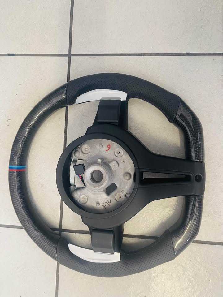 BMW F10 F06 FO7 F11 F12 F13 F01 F02 F03 M5 M6 Carbon Fiber M Steering Wheel