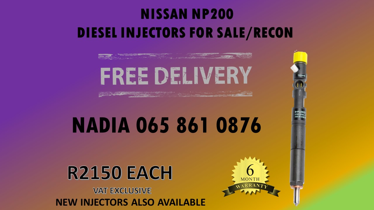 NISSAN NP200 DIESEL INJECTORS FOR SALE - AVAILANLE NOW - Private Seller NISSAN NP200 DIESEL INJECTORS FOR SALE - AVAILANLE NOW - Private Seller
