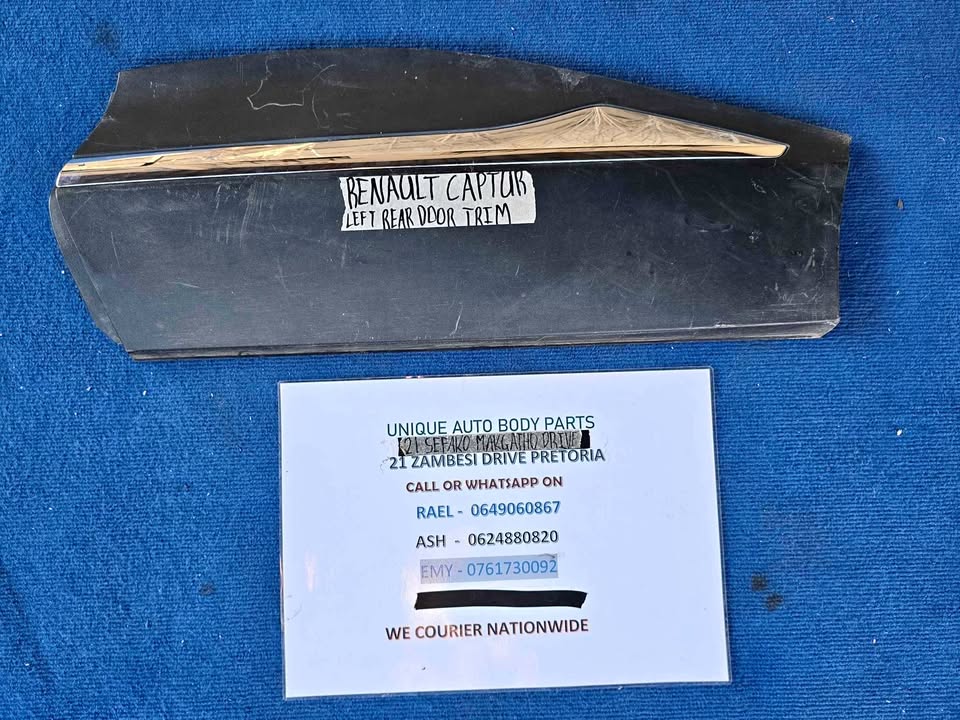Renault Captur Left Rear Door Trim