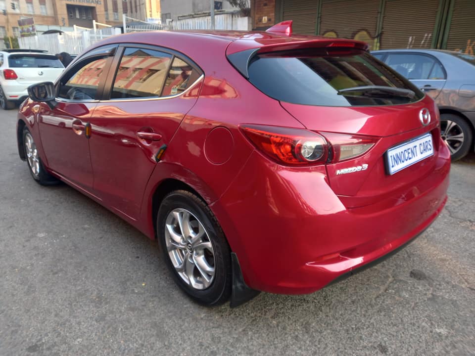 2014 MAZDA 3 1.6 PETROL ENGINE, MANUAL, MAROON COLOR, MILEAGE 118000KM