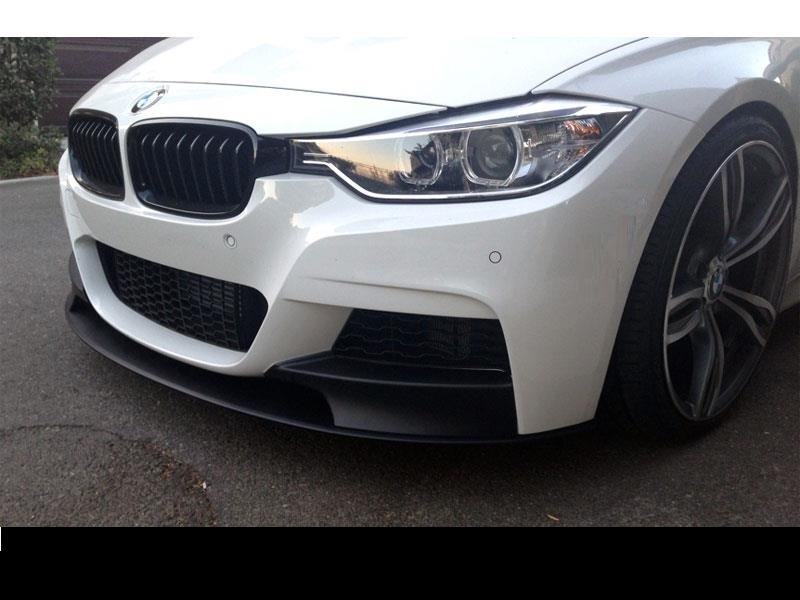 BMW F30 3 Series Brand New Plastic M-Performance Style Front Lip Spoiler for sale