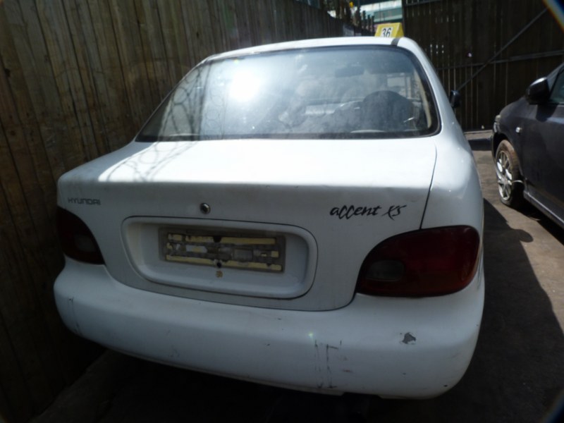 Hyundai Accent 1.3 XS Manual White - 1997 SPARESBOYZ STRIPPING FOR SPARES - Private Seller Hyundai Accent 1.3 XS Manual White - 1997 SPARESBOYZ STRIPPING FOR SPARES - Private Seller