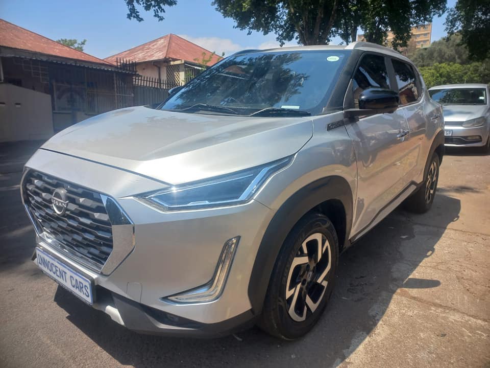 2022 NISSAN MAGNITE SUV 1.0 TURBO CVT PETROL, AUTOMATIC, SILVER COLOR