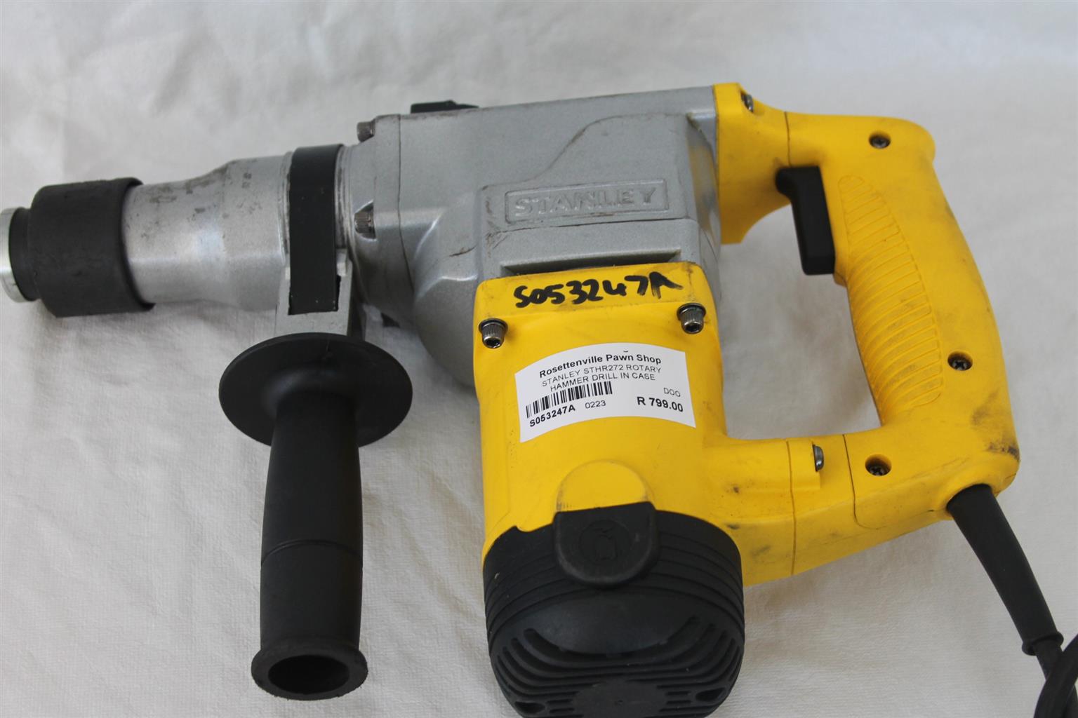 Stanley rotary hammer drill S053247A Junk Mail