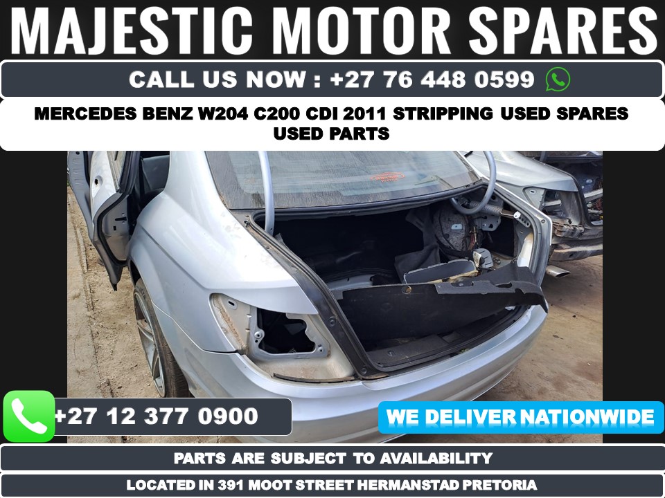 2011 Mercedes Benz W204 C200 CDI parts spares used for sale- Silver - Private Seller 2011 Mercedes Benz W204 C200 CDI parts spares used for sale- Silver - Private Seller
