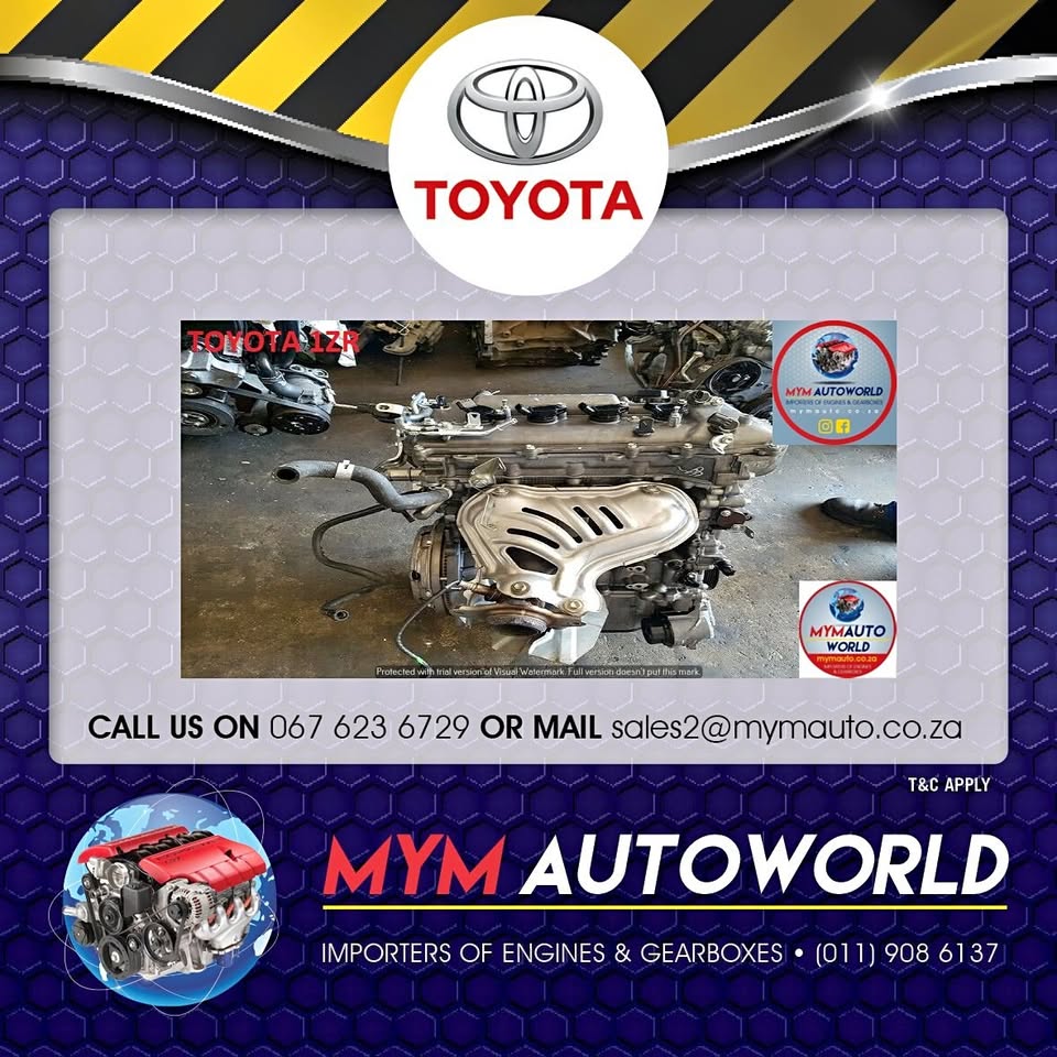 TOYOTA AVENSIS COROLLA AURIS 1.6L 1ZR ENGINE FOR SALE - Private Seller