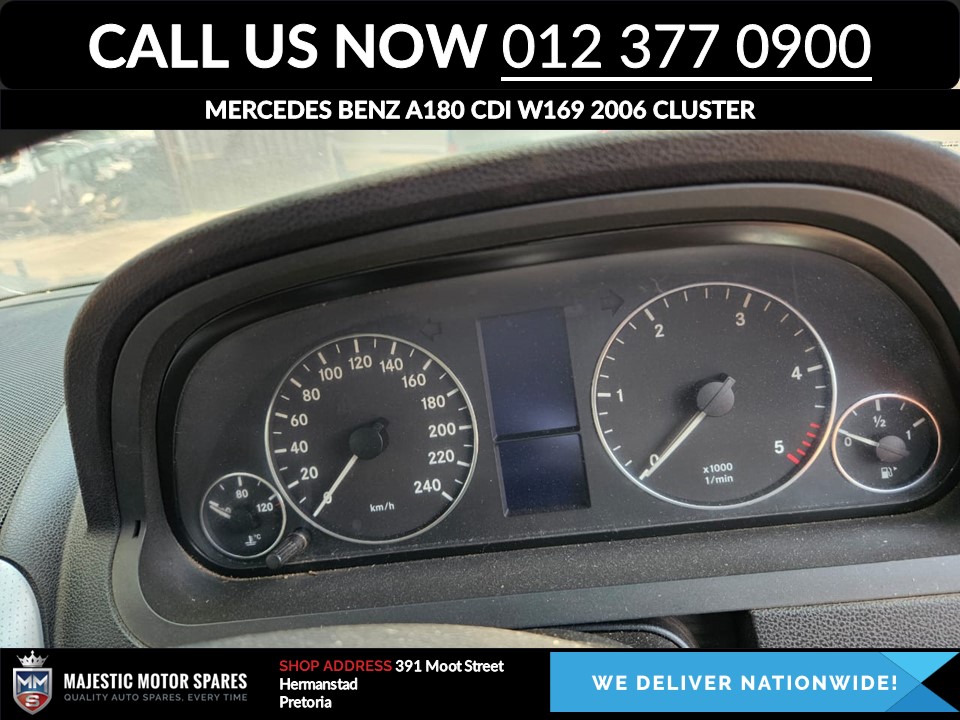 Mercedes Benz A180 CDI 2006 W169 cluster (speedometer) - Private Seller Mercedes Benz A180 CDI 2006 W169 cluster (speedometer) - Private Seller