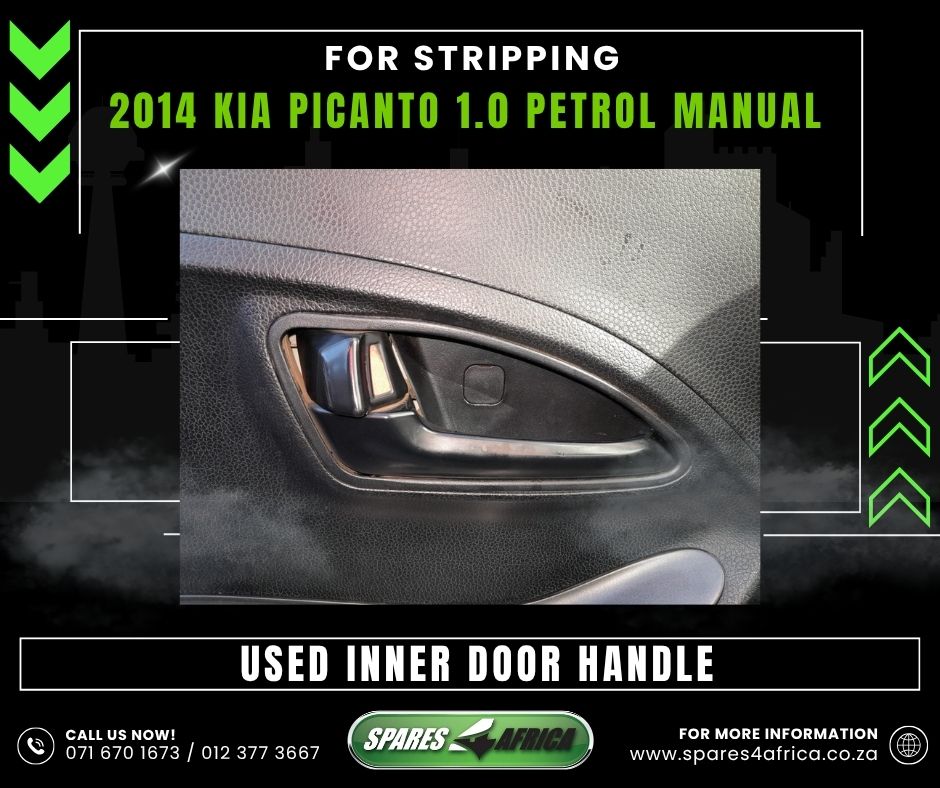 2014 KIA PICANTO 1.0 PETROL MANUAL – FOR STRIPPING - Private Seller 2014 KIA PICANTO 1.0 PETROL MANUAL – FOR STRIPPING - Private Seller