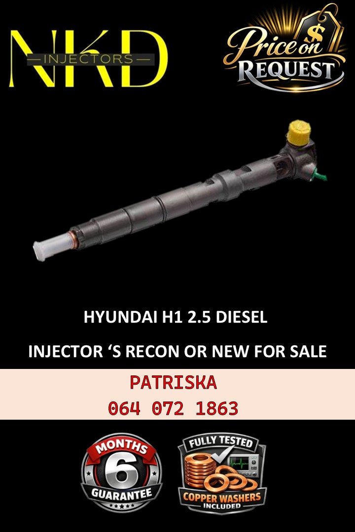 NEW & RECONDITIONED DIESEL INJECTORS FOR SALE - HYUNDAI H1 -DELPHI - Private Seller NEW & RECONDITIONED DIESEL INJECTORS FOR SALE - HYUNDAI H1 -DELPHI - Private Seller
