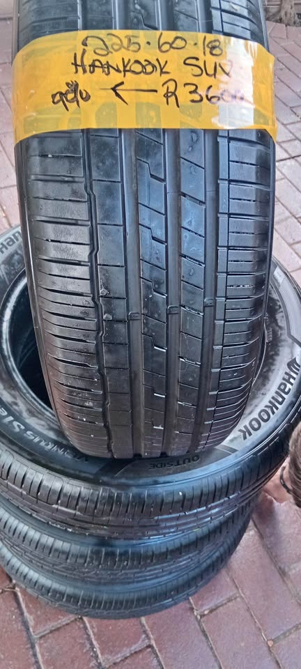 4x Hankook SUV tyres 18 inch - Private Seller 4x Hankook SUV tyres 18 inch - Private Seller