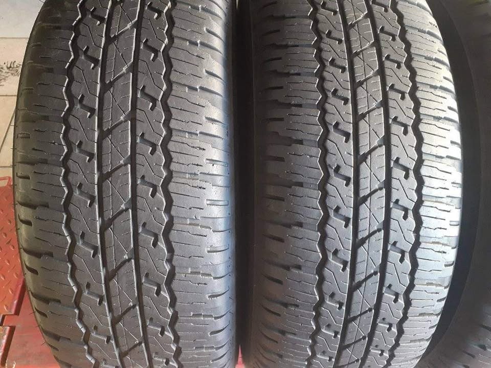Set of 265/65/17 Bridgestone Tyres for Sale. Contact - Private Seller