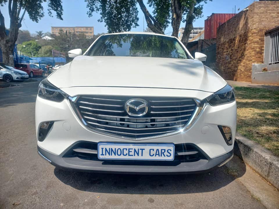 2017 MAZDA CX3 2.0 PETROL, AUTOMATIC, WHITE COLOR, MILEAGE 99000KMS,  SUNROOF