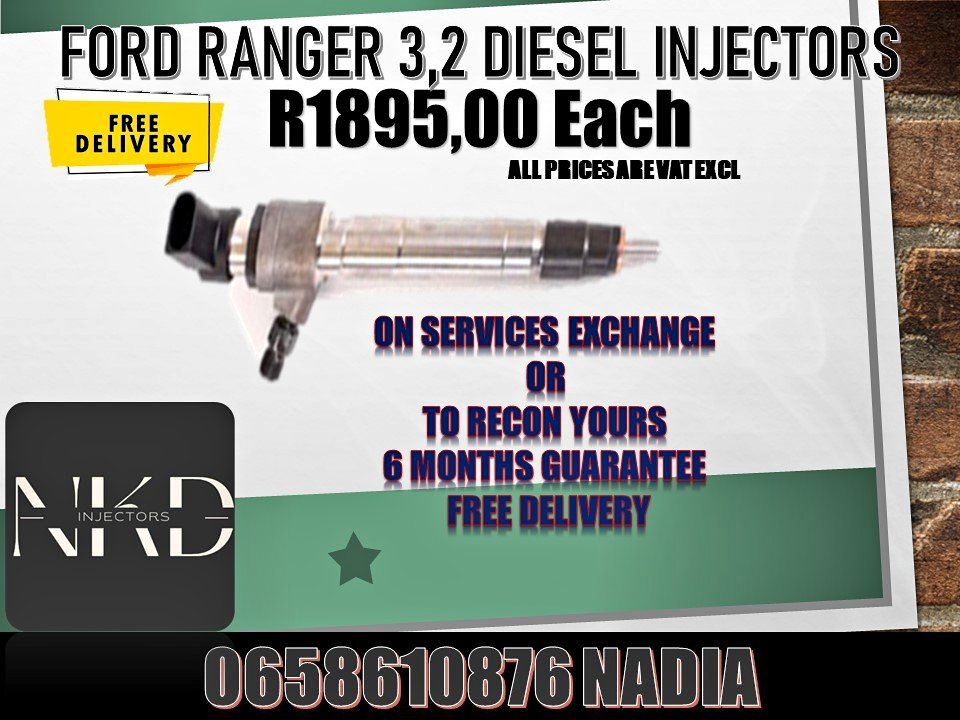 FORD RANGER 3.2 DIESEL INJECTORS RECONDITION OR BUY NEW - Private Seller FORD RANGER 3.2 DIESEL INJECTORS RECONDITION OR BUY NEW - Private Seller
