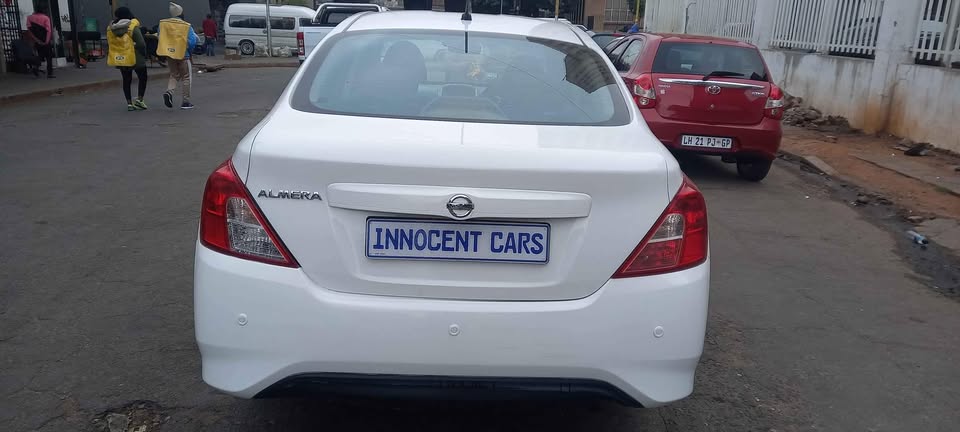 2018 NISSAN ALMERA 1.5 ENGINE..  MANUAL TRANMISSION.. PETROL.. WHITE COLOUR.