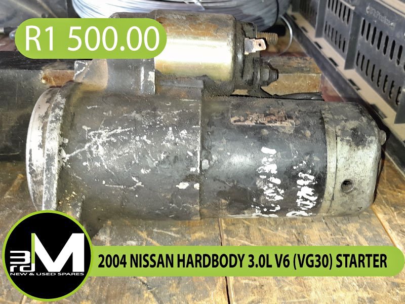 2004 NISSAN HARDBODY 3.0L V6 (VG30) STARTER