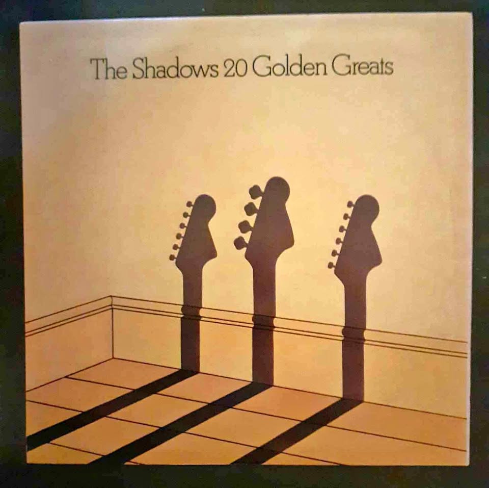 The Shadows 20 Golden Greats LP Record The Shadows 20 Golden Greats LP Record