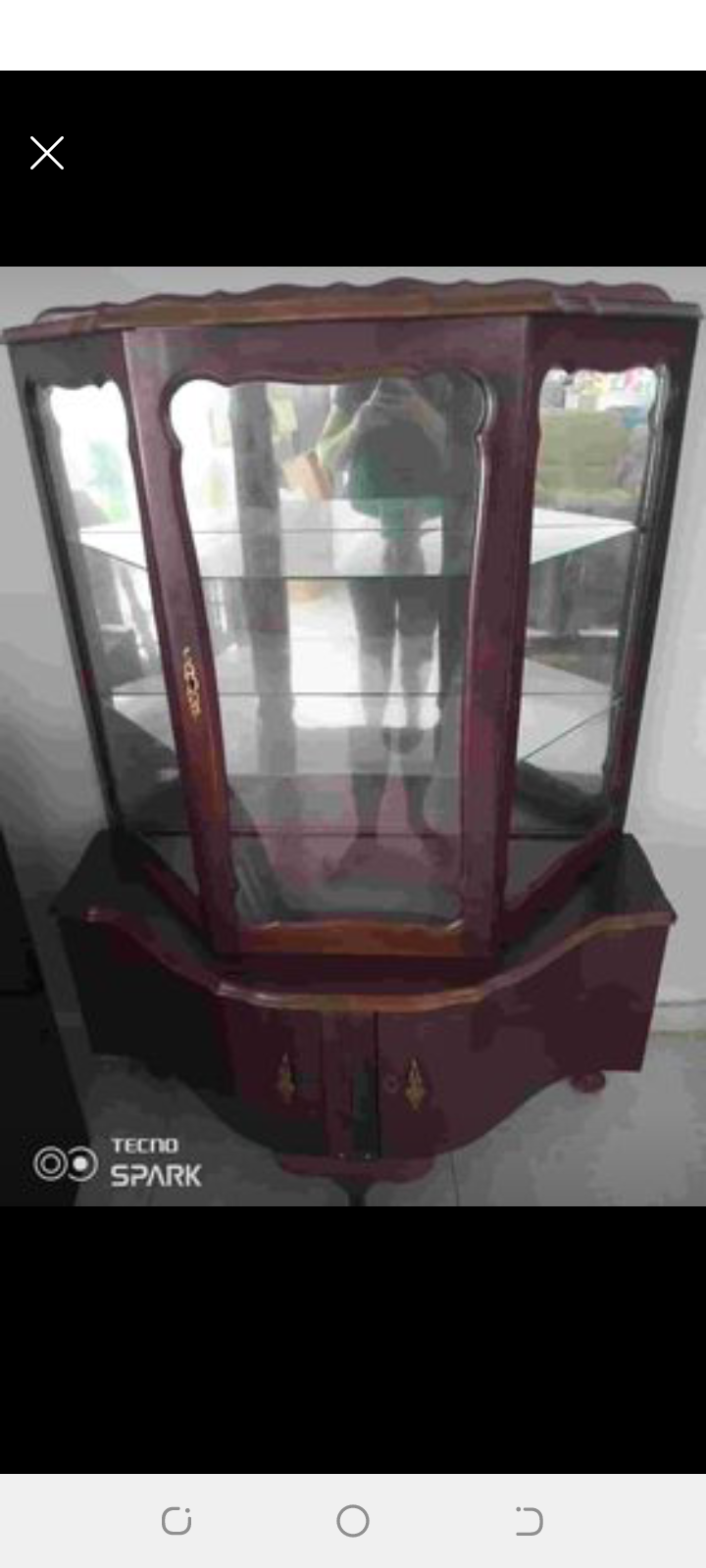 'bal & klou' showcase for sale 'bal & klou' showcase for sale