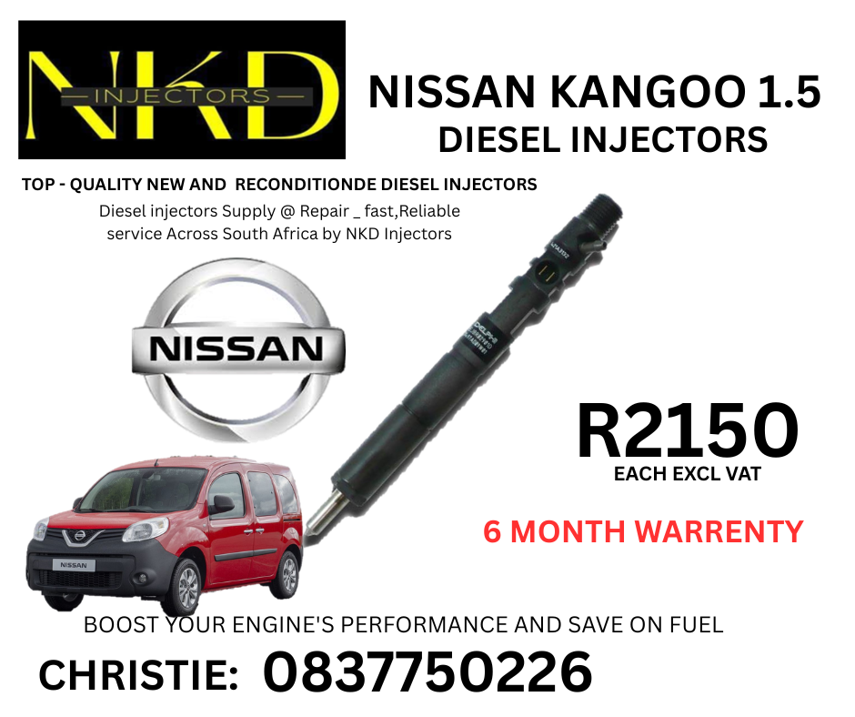 NISSAN KANGOO 1.5 DIESEL INJECTORS FOR SALE - Private Seller NISSAN KANGOO 1.5 DIESEL INJECTORS FOR SALE - Private Seller