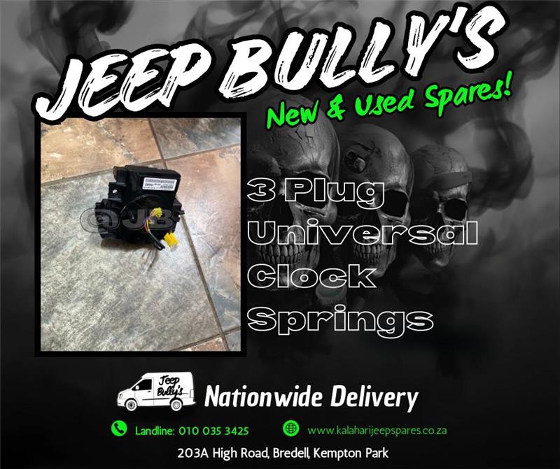 Jeep Bully's- 3 Plug Clock Springs For Sale - Private Seller Jeep Bully's- 3 Plug Clock Springs For Sale - Private Seller