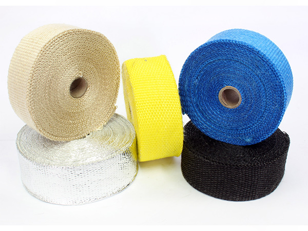 Universal Exhaust Heat Wrap Yellow 10m