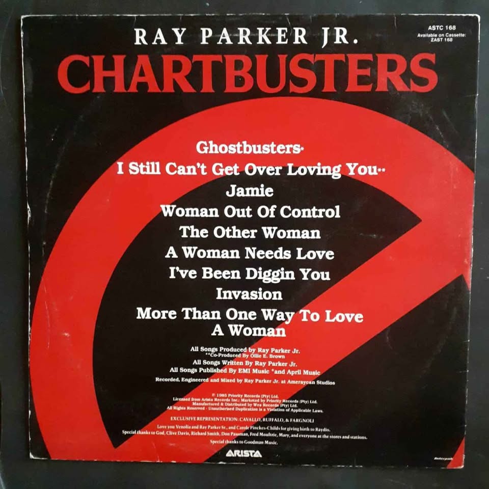 Ray Parker Jr. - Chartbusters LP Record