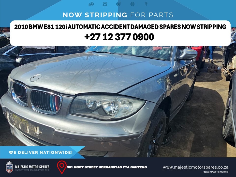 2010 BMW E81 120I Automatic Stripping for Used Spares and Used Parts - Private Seller 2010 BMW E81 120I Automatic Stripping for Used Spares and Used Parts - Private Seller
