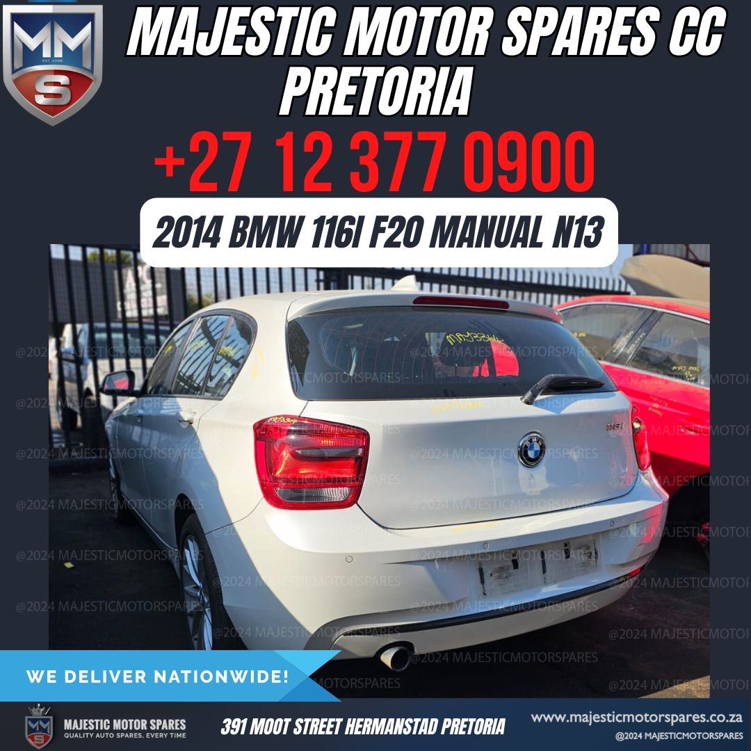 2014 BMW 116i F20 Stripping for Spares 2014 BMW 116i F20 Stripping for Spares