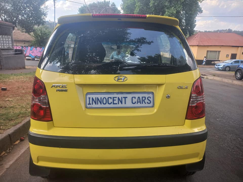2007 HYUNDAI ATOS PRIME 1.1 GLS PETROL, MANUAL, YELLOW COLOR, MILEAGE 138000KMS