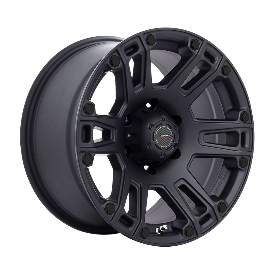 18″ A-Line Dagger 6/139 Satin black Alloy Wheels