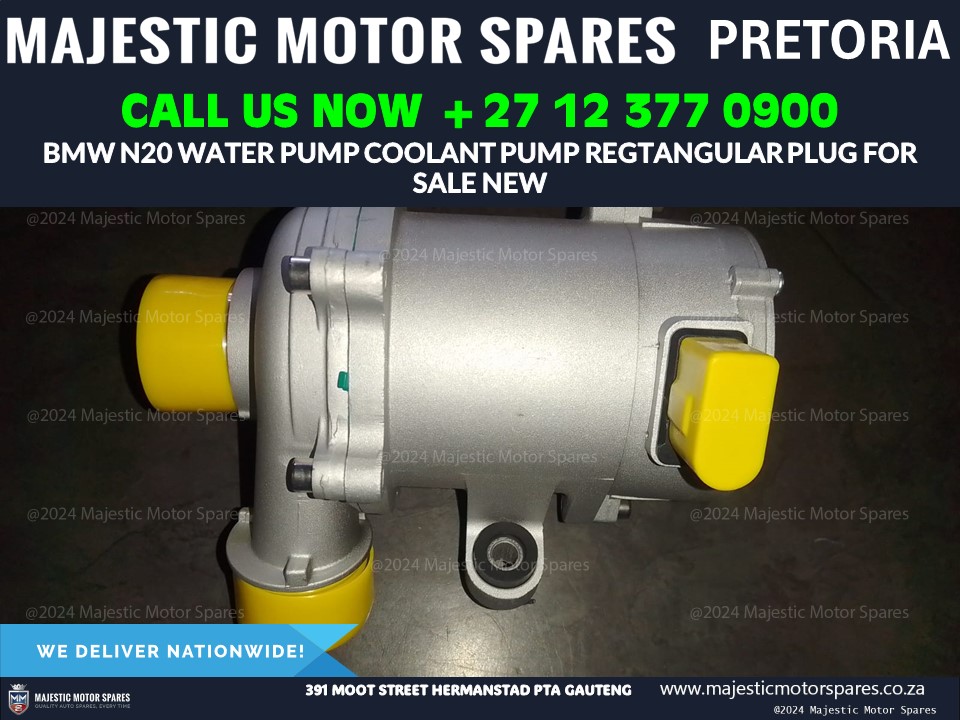 BMW N20 Water Pump with Rectangular Plug – Brand New - Private Seller BMW N20 Water Pump with Rectangular Plug – Brand New - Private Seller