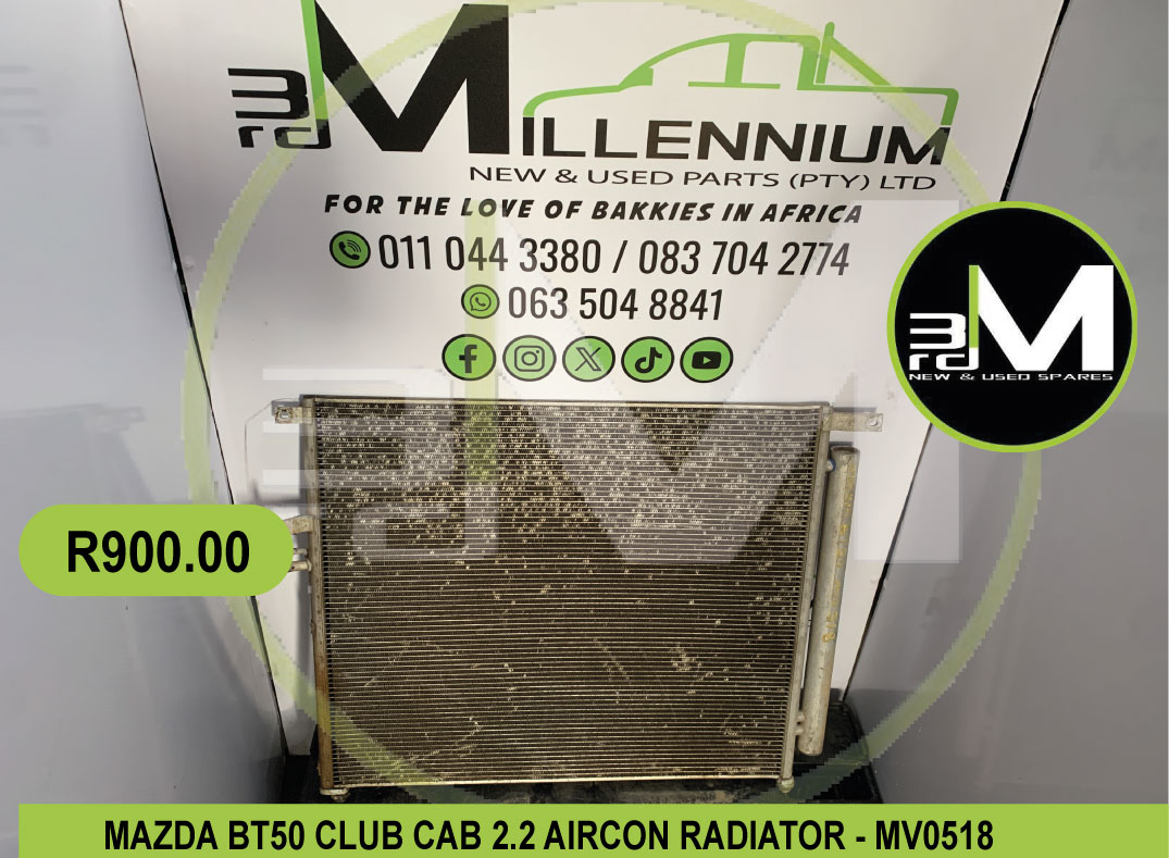 Aircon Radiator- Mazda BT50 - Private Seller Aircon Radiator- Mazda BT50 - Private Seller
